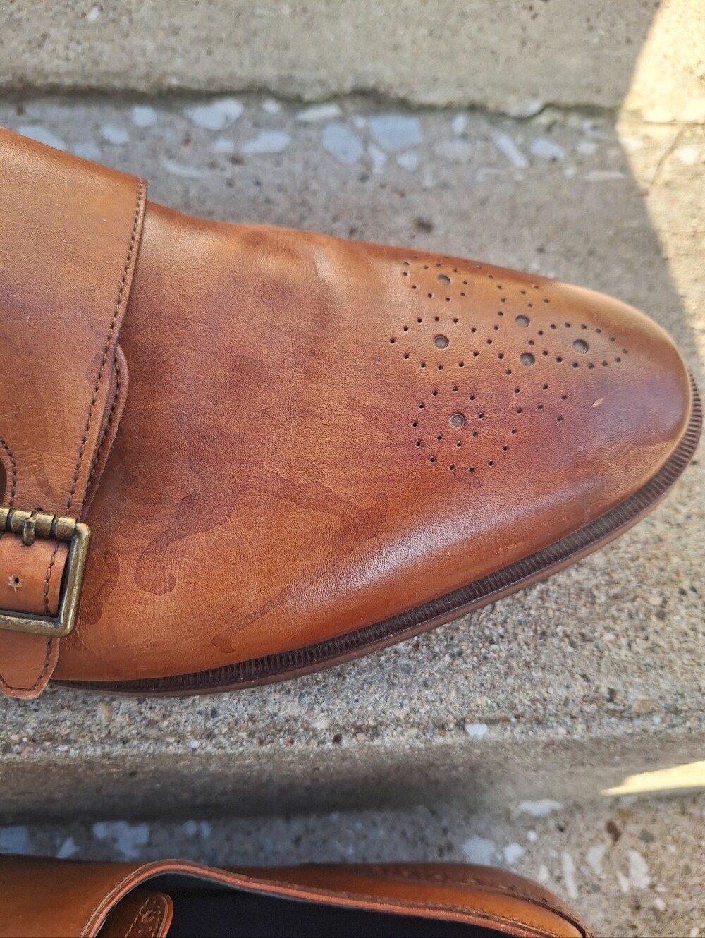 Cole Haan Hamilton Double Monk Strap Shoes Size 14 - Picture 3 of 10
